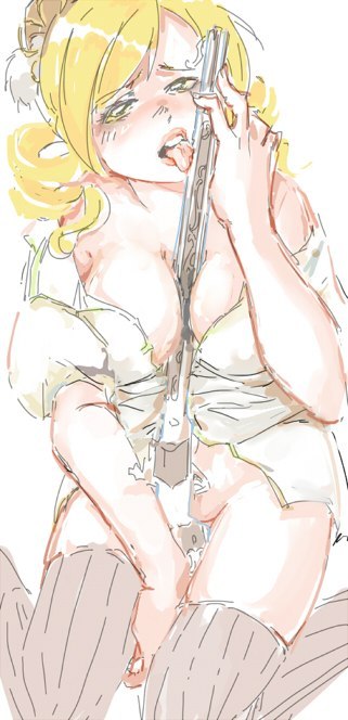 tomoe mami (mahou shoujo madoka magica) drawn by womu