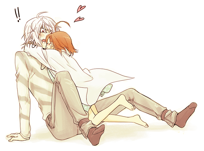 accelerator and last order (toaru majutsu no index) drawn by claziness