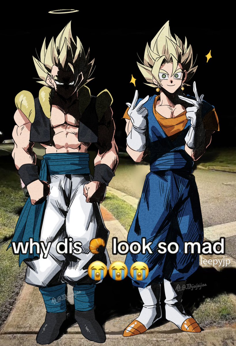 Gogeta And Vegetto dragon Ball And 1 More Drawn By Jiajiajiajiaa 
