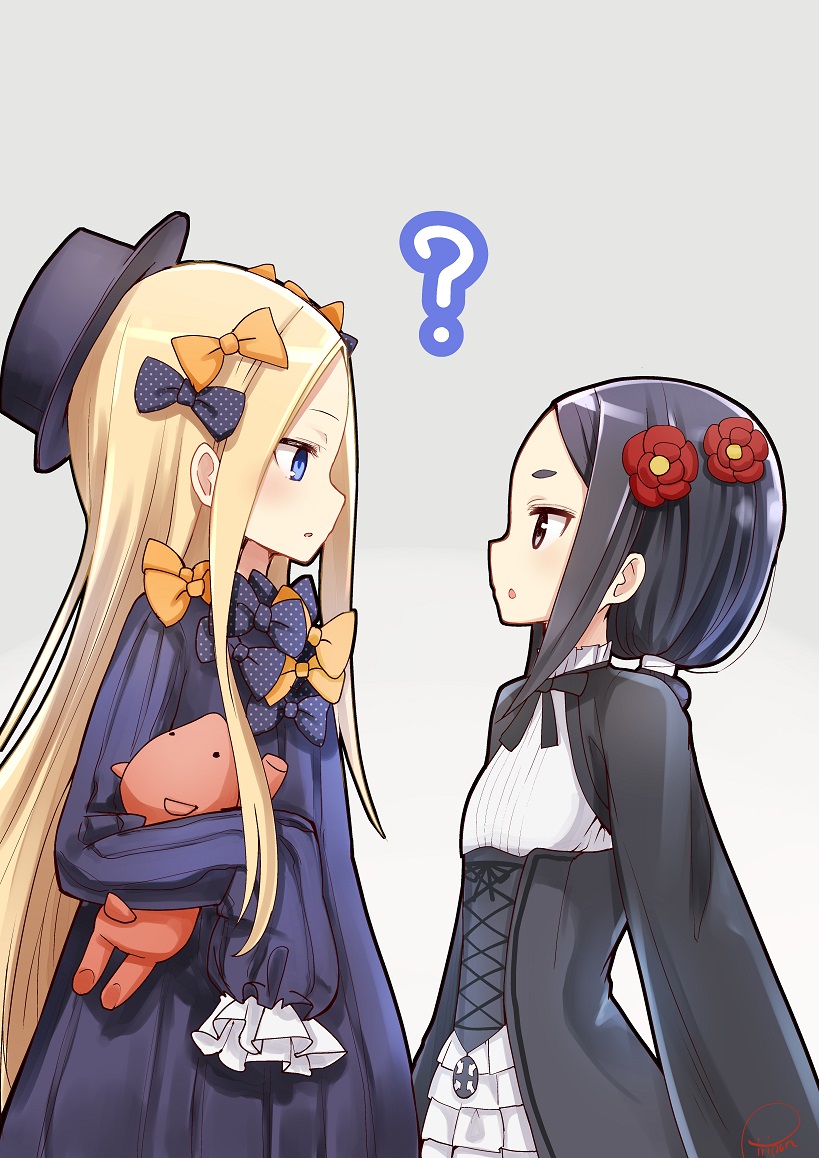 abigail williams and toudou chise (fate and 2 more) drawn by piripun