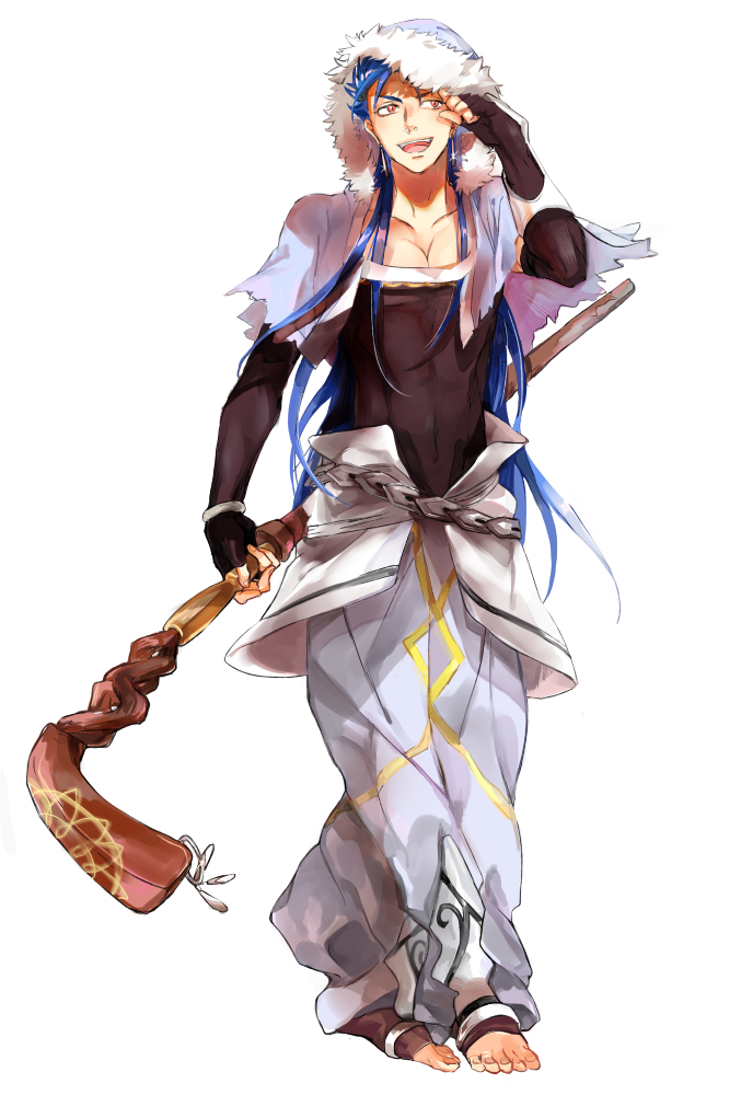 cu chulainn (fate and 1 more) drawn by shaoling