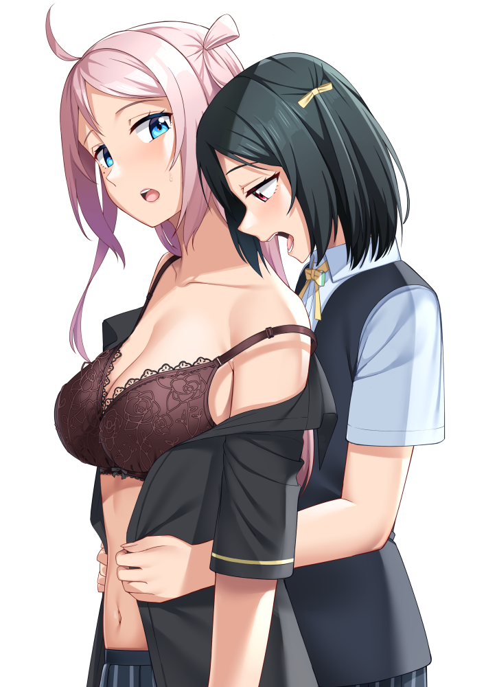 mifune shioriko and zhong lanzhu (love live! and 2 more) drawn by nosa