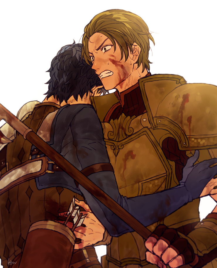 python and forsyth (fire emblem and 1 more) drawn by akke