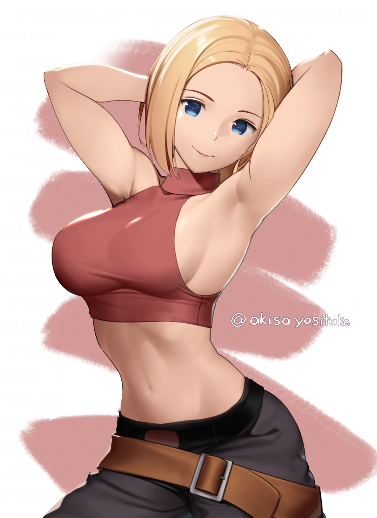 blue mary (the king of fighters and 1 more) drawn by akisa_yositake