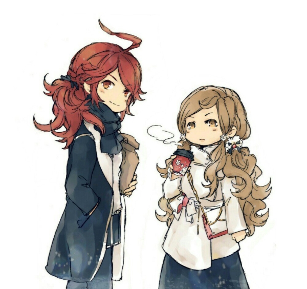 hana and subaki (fire emblem and 1 more) drawn by hotate_rayan