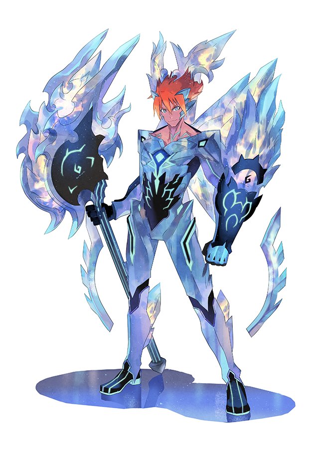 godfrey (xenoblade chronicles and 1 more) drawn by iwamoto_minoru