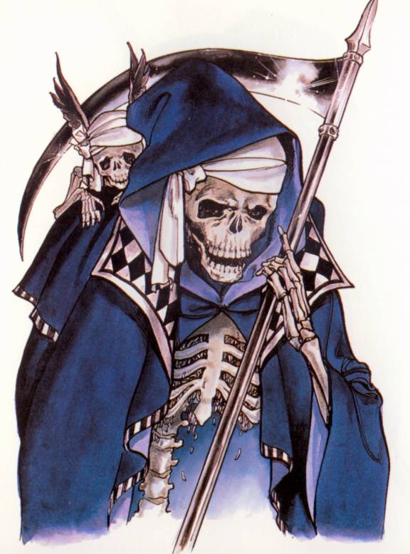 death (castlevania and 1 more) drawn by kojima_ayami