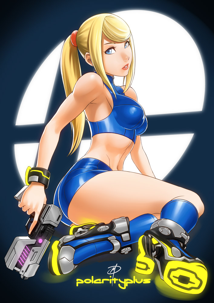 samus aran (super smash bros. and 2 more) drawn by polarityplus