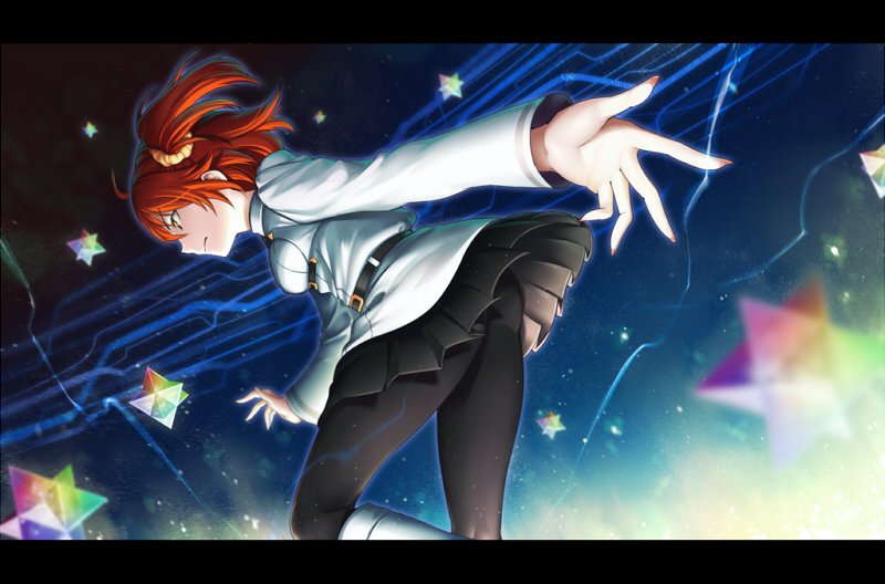 fujimaru ritsuka (fate and 1 more) drawn by munaage