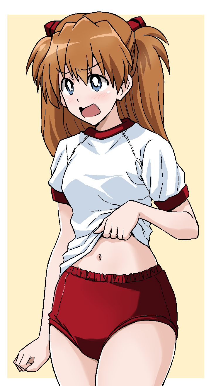 souryuu asuka langley (neon genesis evangelion) drawn by ponzu_rui