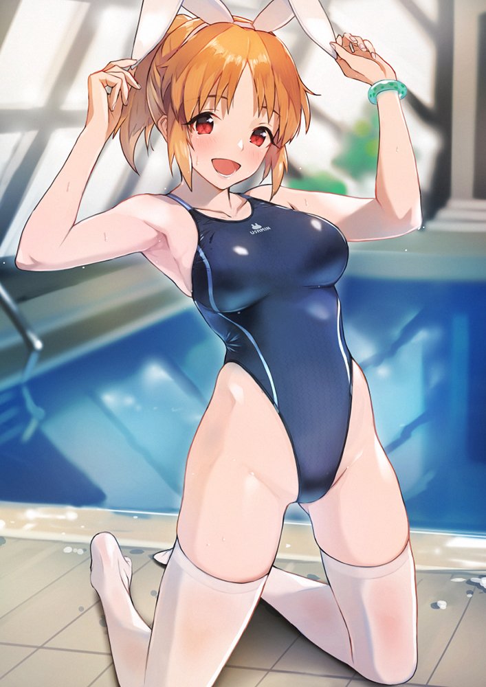 abe nana (idolmaster and 1 more) drawn by doushimasho