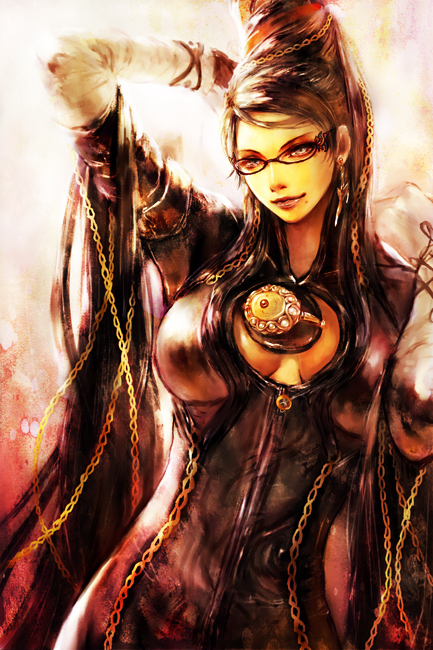 bayonetta (bayonetta and 1 more) drawn by tsuya_iruka