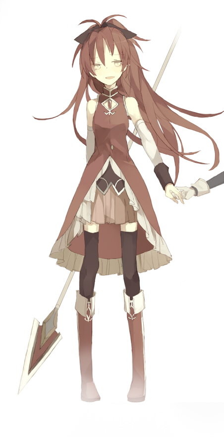sakura kyoko (mahou shoujo madoka magica) drawn by yuzi_0116