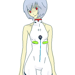 ayanami rei (neon genesis evangelion) drawn by gen_(susono01)