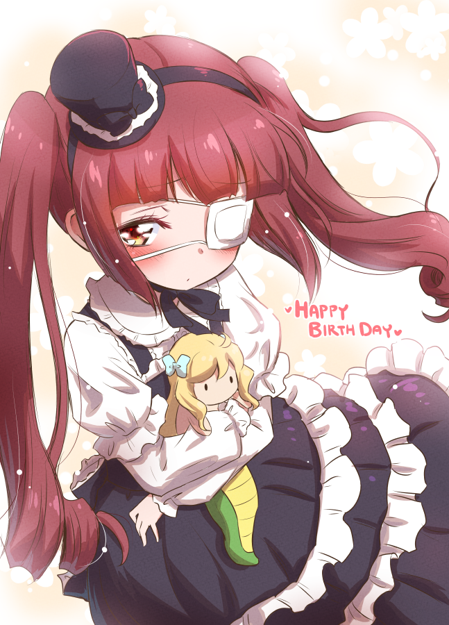 jashin-chan and hanazono yurine (jashin-chan dropkick) drawn by muu_rian