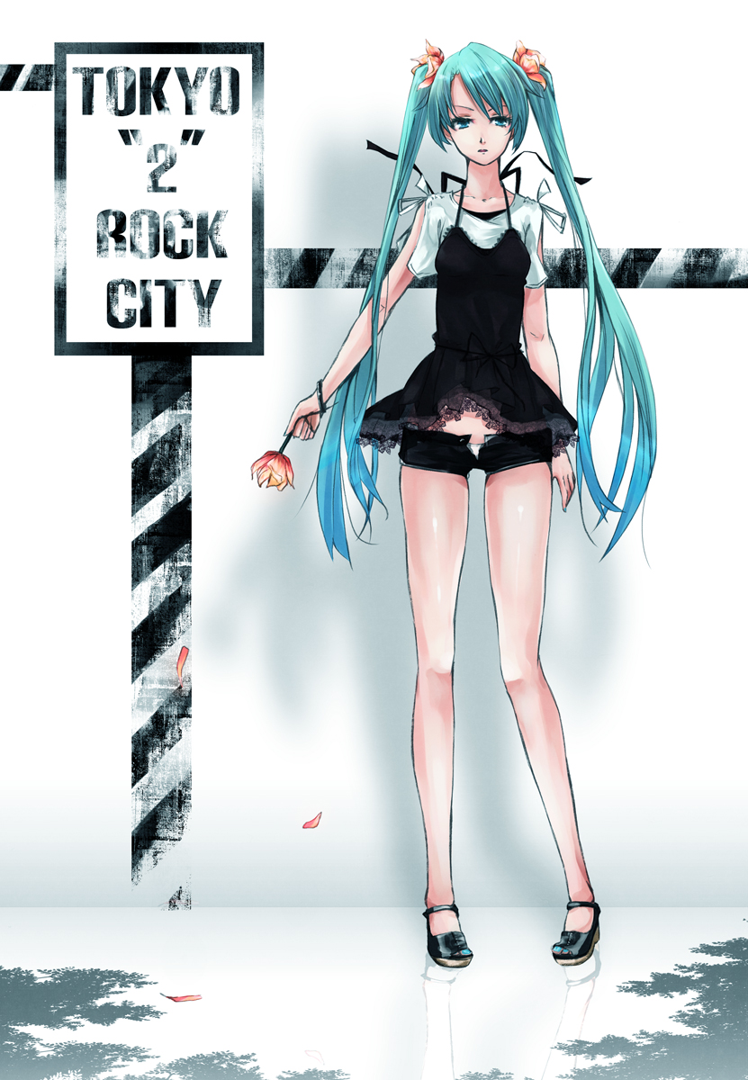 hatsune miku (vocaloid and 1 more) drawn by mille_(dieci)