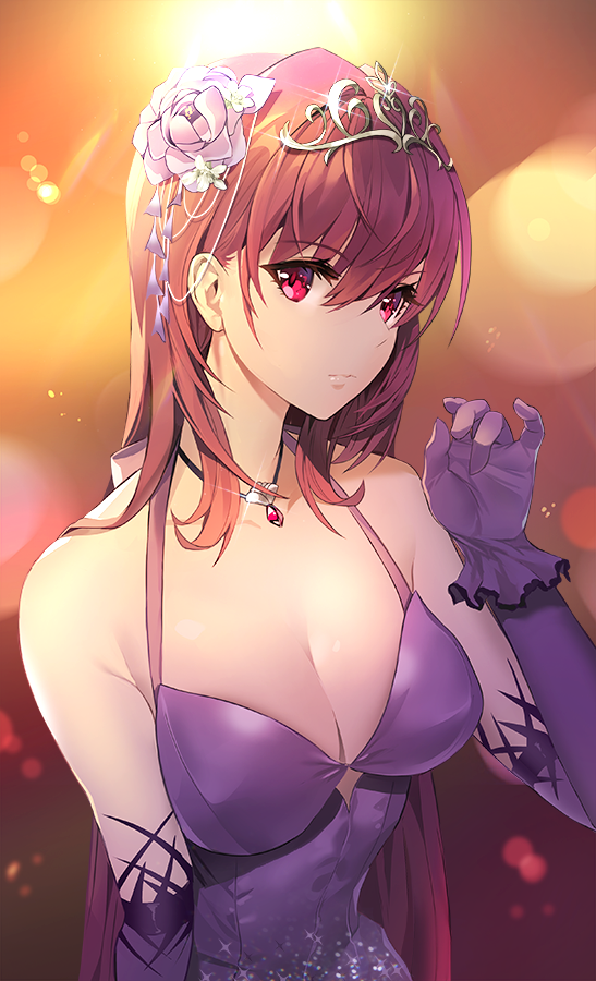 scathach (fate and 1 more) drawn by damda
