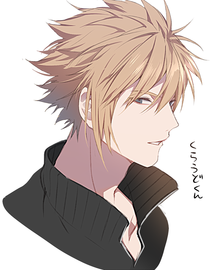 cloud strife (final fantasy and 2 more) drawn by ryon_(ryonhei)