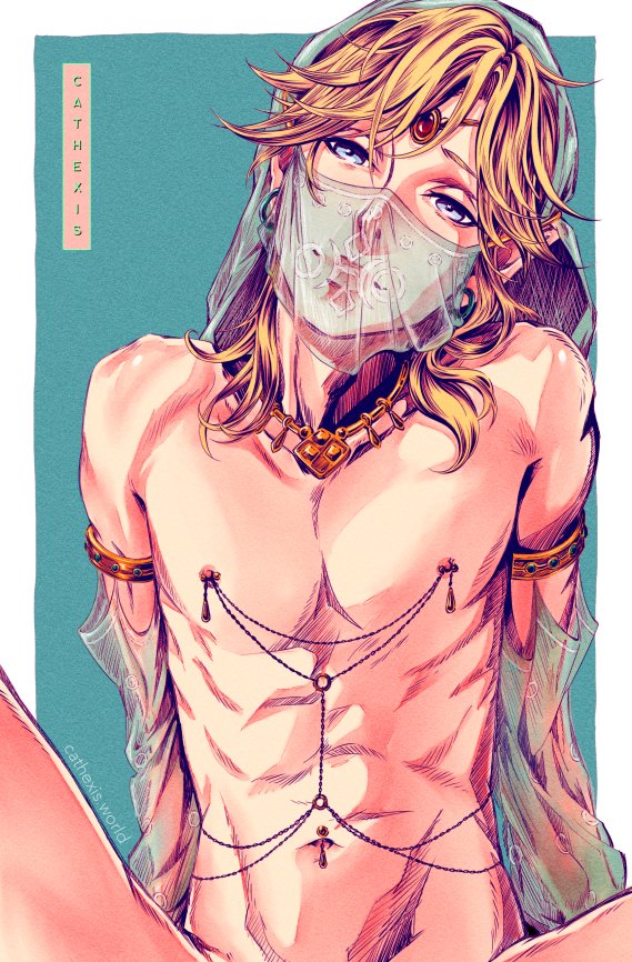 link (the legend of zelda and 1 more) drawn by cathexis