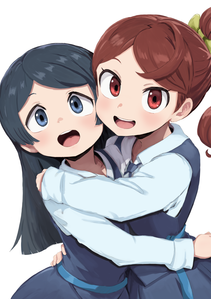 barbara parker and hanna england (little witch academia) drawn by hues_sunk