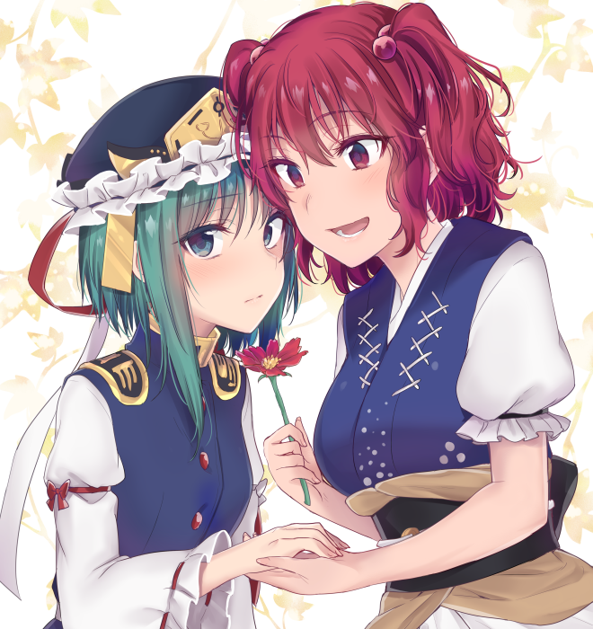 shiki eiki and onozuka komachi (touhou) drawn by asa_(coco)