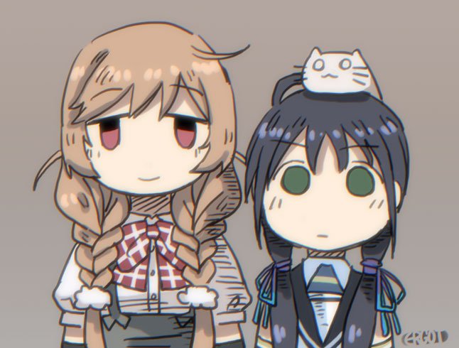 suzukaze, chito, yuuri, minegumo, and nuko (kantai collection and 1 more) drawn by ergot