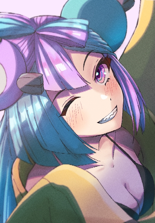iono (pokemon and 1 more) drawn by halya_meri