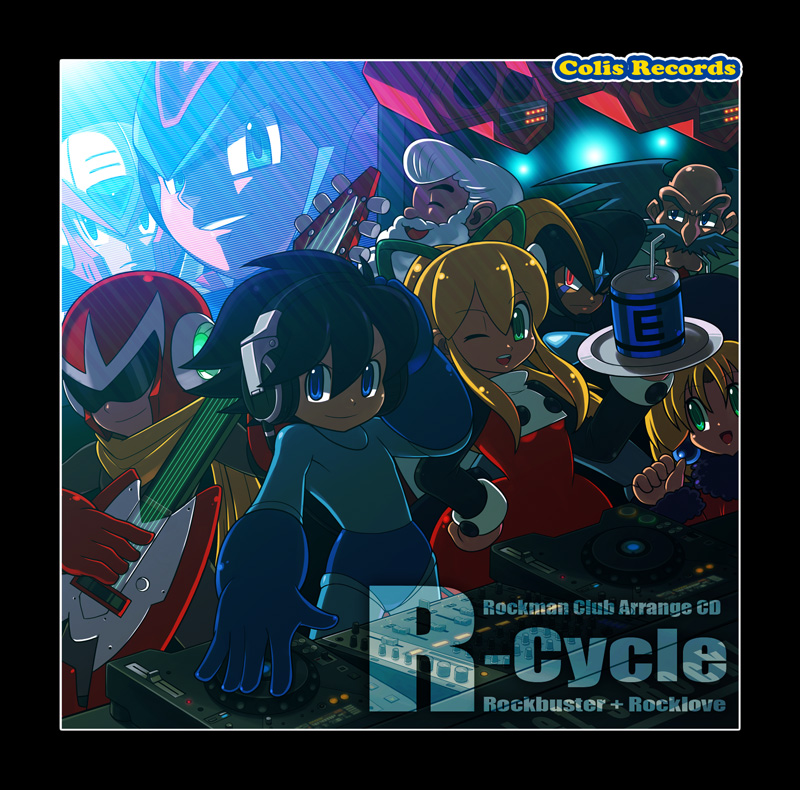 zero, roll, x, mega man, proto man, and 4 more (mega man and 1 more) drawn by hi-go!