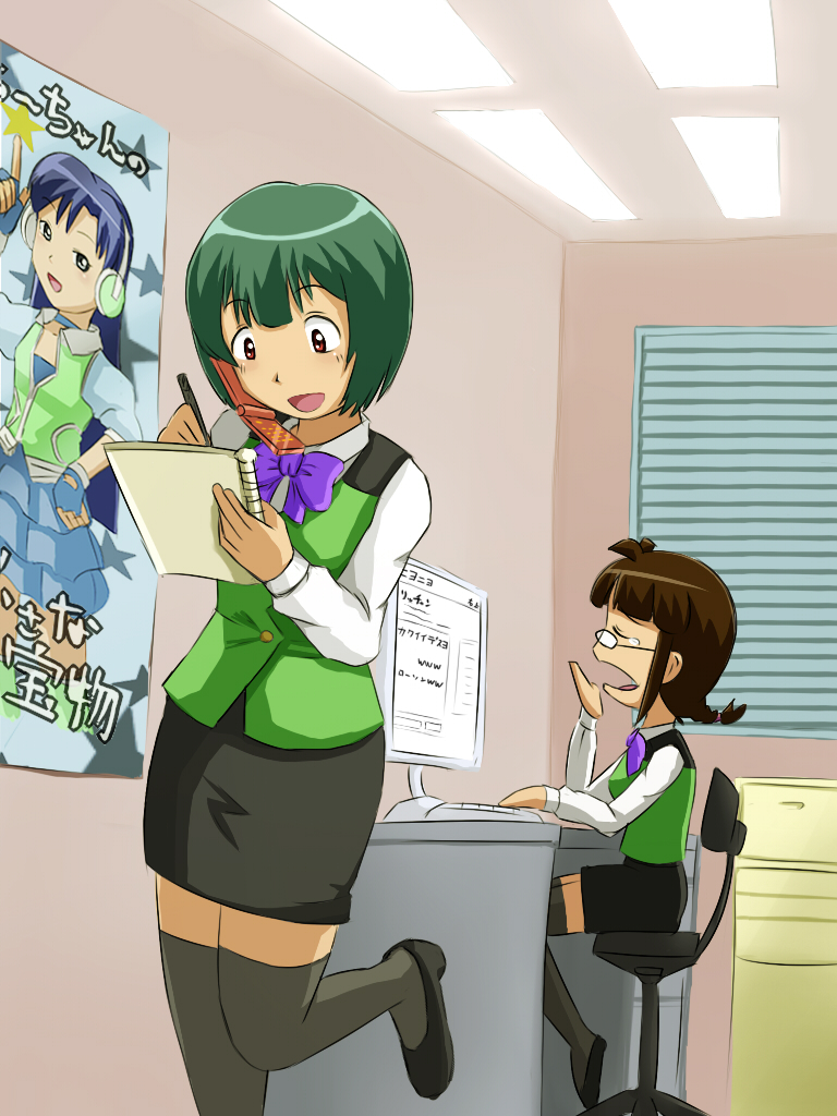 kisaragi chihaya, akizuki ritsuko, and otonashi kotori (idolmaster and 1 more) drawn by maidon