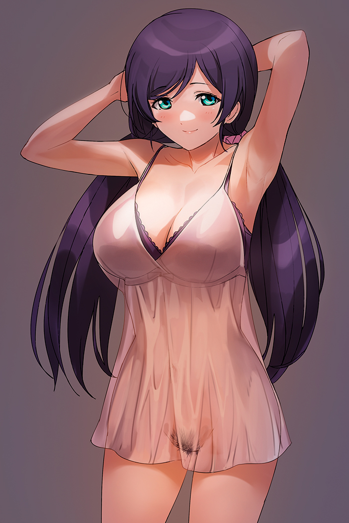 tojo nozomi (love live! and 1 more) drawn by a1_(initial-g)