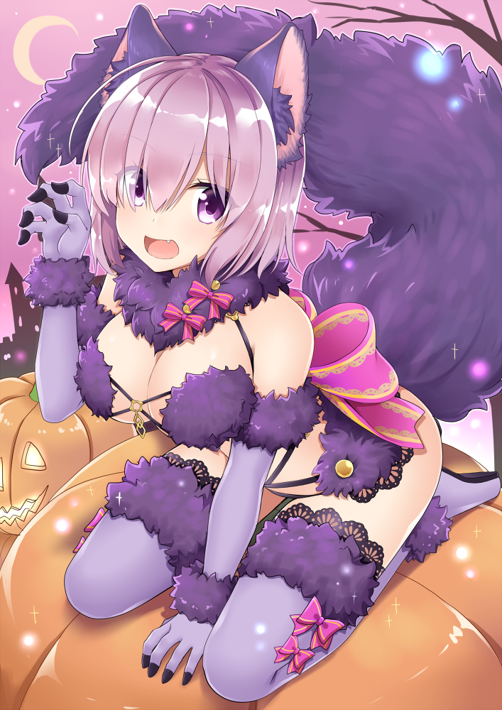 mash kyrielight (fate and 1 more) drawn by komo_wan110