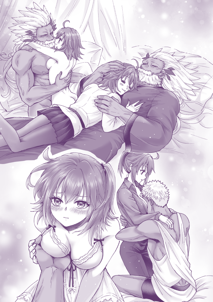 fujimaru ritsuka and ptolemy (fate and 1 more) drawn by buna_s2