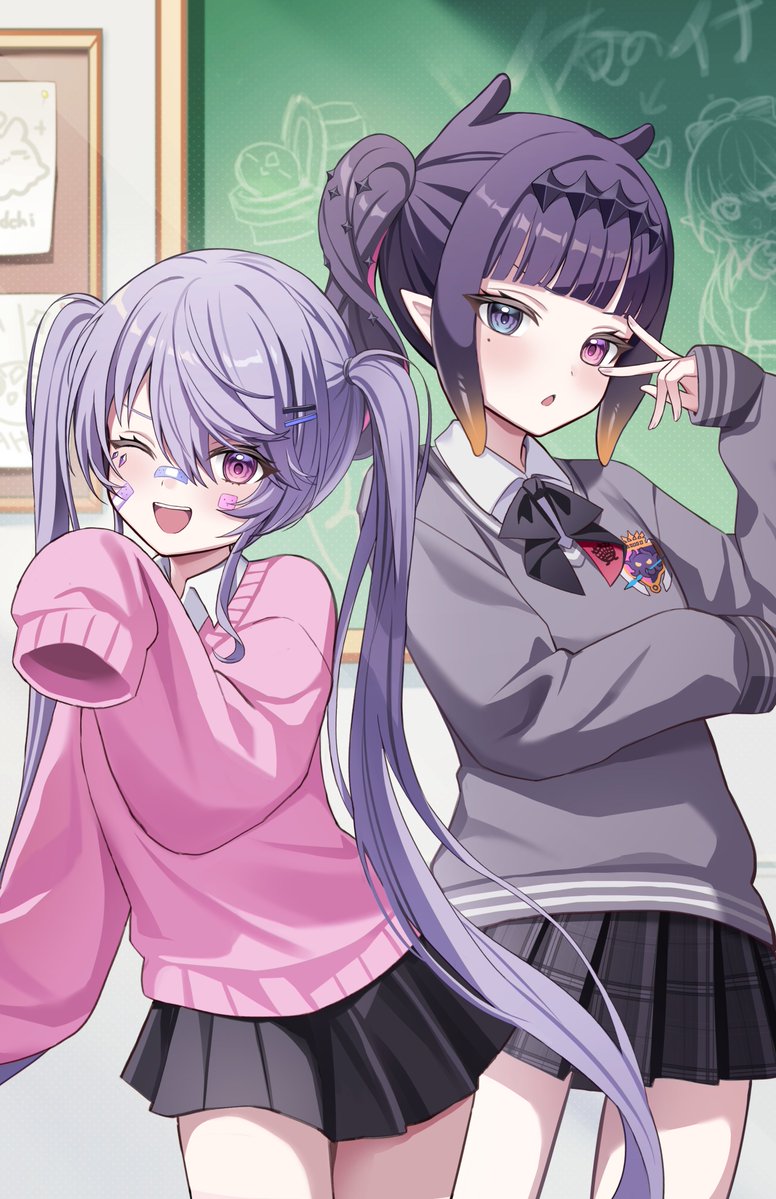 ninomae ina'nis, shiranui flare, takodachi, koseki bijou, and pebble (hololive and 1 more) drawn by noraneco117