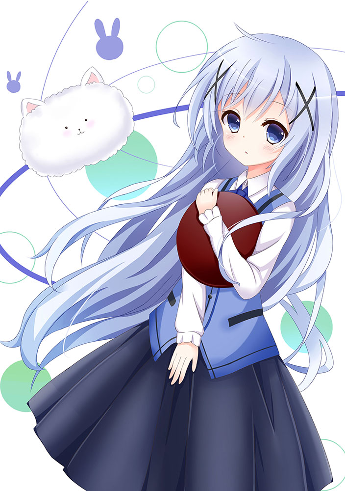 kafuu chino and tippy (gochuumon wa usagi desu ka?) drawn by kakeyu