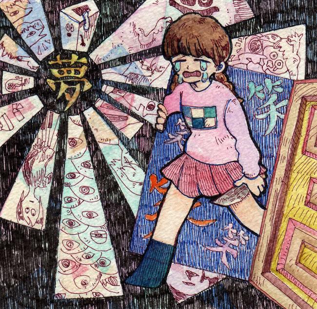madotsuki, poniko, monoko, uboa, monoe, and 4 more (yume nikki) drawn by satoubekko