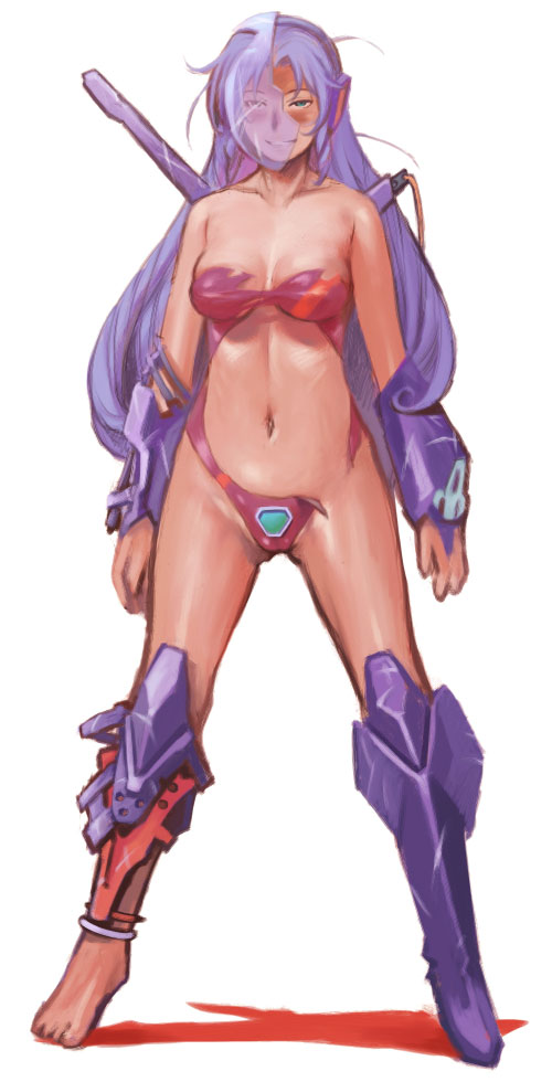 daitokuji biko (project a-ko) drawn by ramb_chop