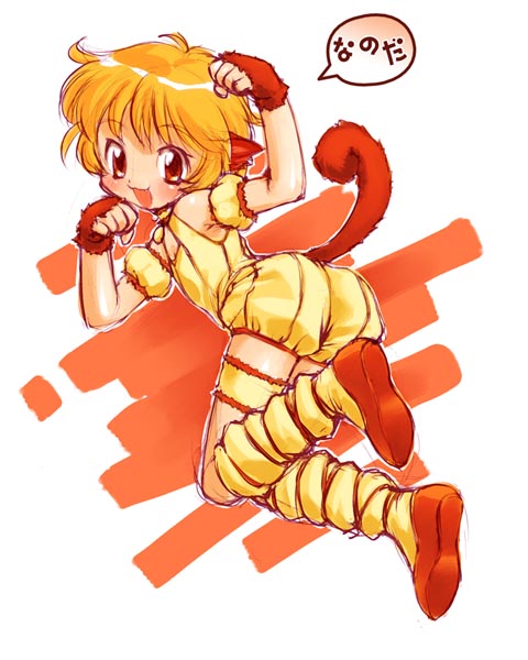 fong pudding and mew pudding (tokyo mew mew) drawn by myuracchi_(ayashii_hon'ya)