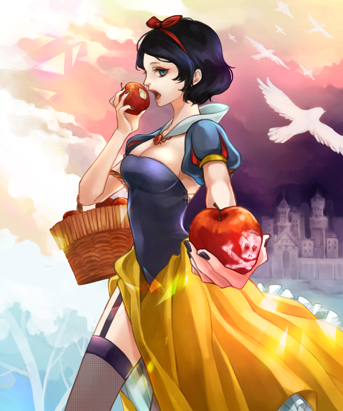 snow white (snow white and the seven dwarfs and 1 more) drawn by phil_(5192229)