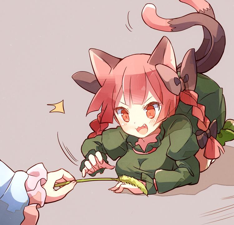 komeiji satori and kaenbyou rin (touhou) drawn by 60mai