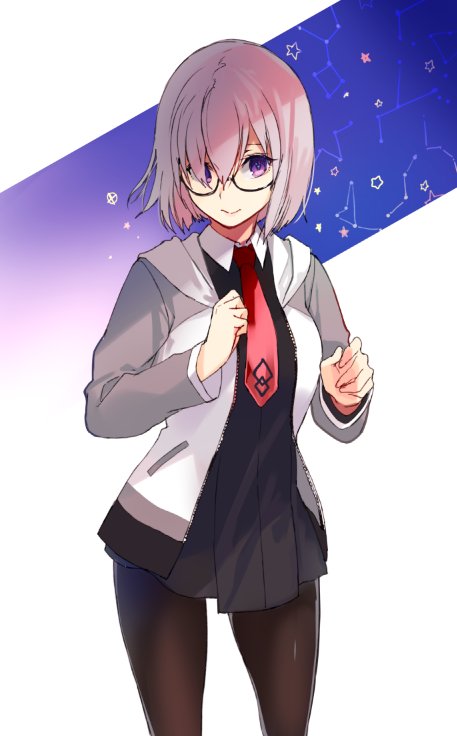 mash kyrielight (fate and 1 more) drawn by sasamori_tomoe