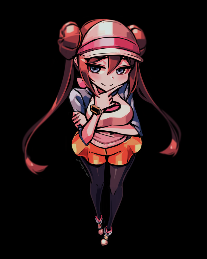 rosa (pokemon and 2 more) drawn by makaroll