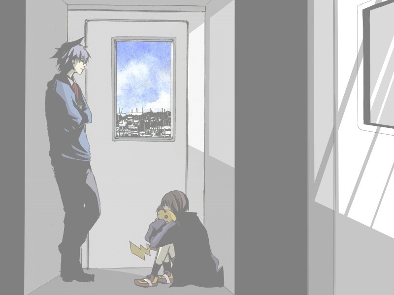 pikachu, may, and steven stone (pokemon and 1 more) drawn by taoru_(t_kiji)