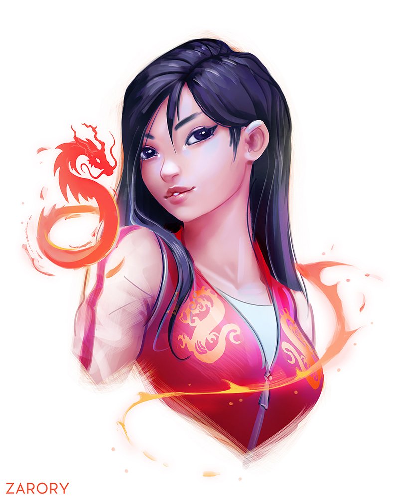 fa mulan (mulan and 1 more) drawn by zarory