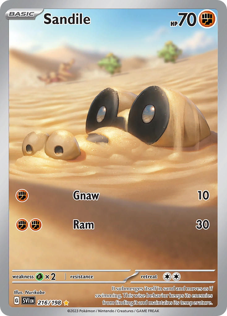 cacnea and sandile (pokemon and 1 more) drawn by nurikabe_(mictlan-tecuhtli)