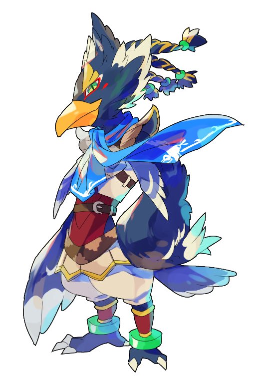revali (the legend of zelda and 1 more) drawn by yasubaru