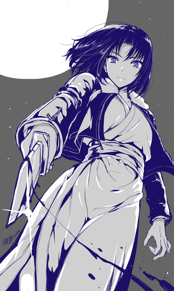 ryougi shiki (kara no kyoukai) drawn by kojima_saya
