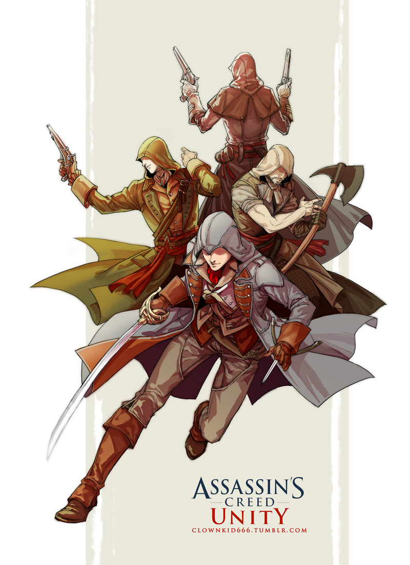 arno dorian (assassin's creed and 1 more) drawn by kid666