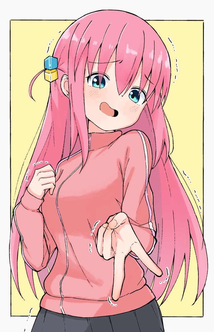gotoh hitori (bocchi the rock!) drawn by tanuki_noyama