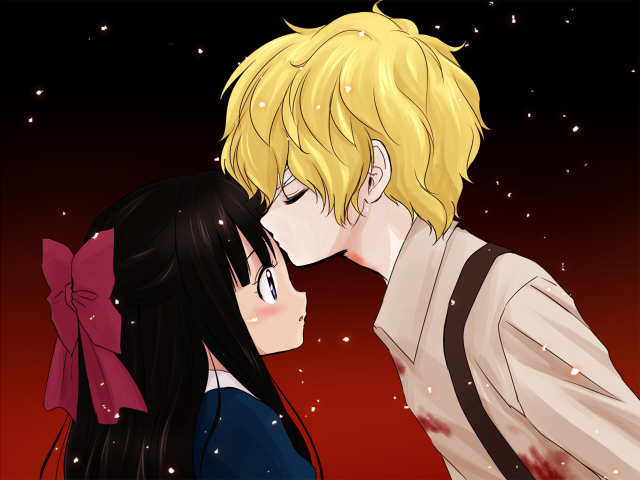 aya drevis and robin (mad father) drawn by seeen