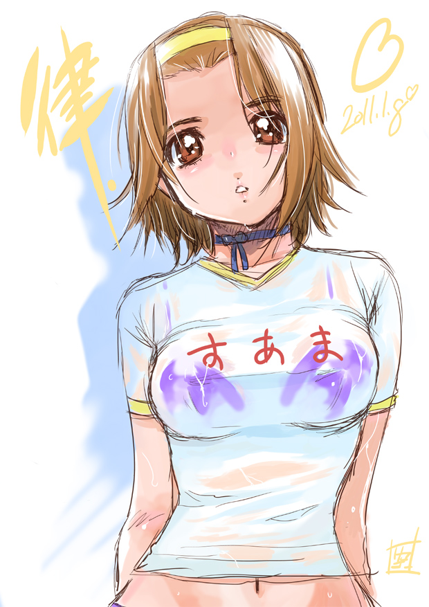 tainaka ritsu (k-on!) drawn by inoue_sora